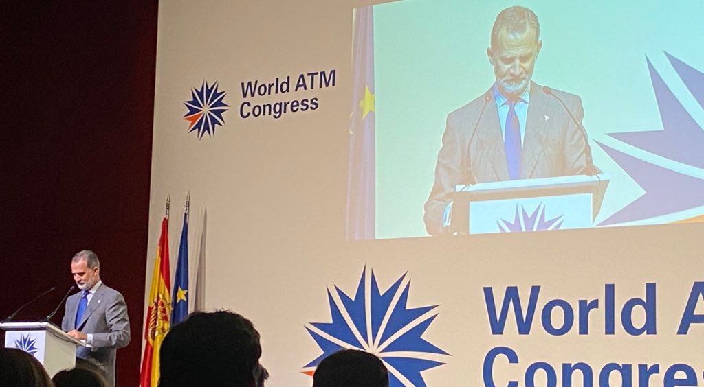 Los emblemáticos congresos internacionales vuelven a <a href="/IFEMA/">IFEMA MADRID</a> MADRID. Hoy comienza @WorldATM_now, el mayor encuentro del sector del tráfico aéreo, que también acoge a <a href="/ExpoDronicaMAD/">IAM MADRID by Expodronica</a>. Hemos tenido el honor de contar con S.M. El Rey Felipe de <a href="/CasaReal/">Casa de S.M. el Rey</a> para inaugurar esta edición.