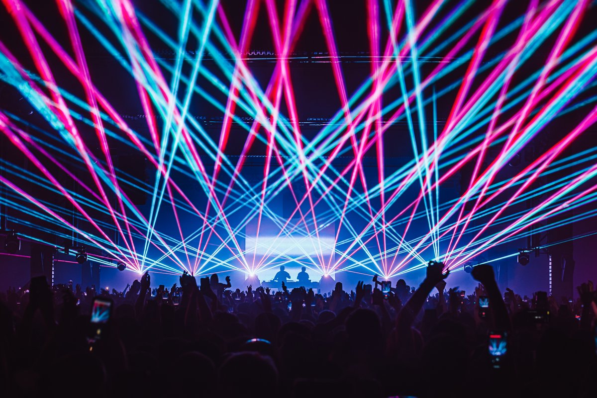 disclosure's tweet photo. WOW!! @WHP_Mcr - if you were there, you already know that words don’t do justice to the energy that was in that room! Those who weren’t… hopefully these pics capture the essence a little bit 😍
Thanks to our amazing crew, all the acts &amp; everyone who came👾💙👾

📸: @TomMorbey https://t.co/IZfkXQsBgg