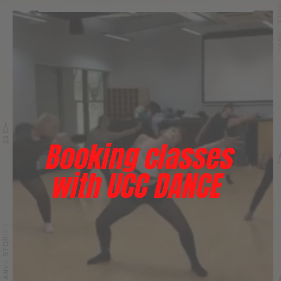 UCCDance's tweet photo. Booking classes on the portal has changed to a weekly basis everyone !! Make sure to sign up as soon as possible 🥰 https://t.co/GIbT1tX6Tg