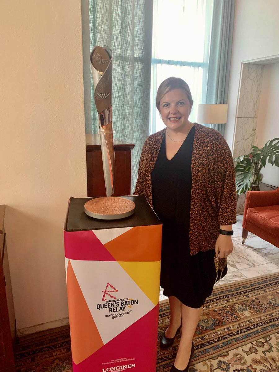 #SierraLeone was stop 5 - amazing to think this baton will be visiting 72 countries &amp; territories across the #Commonwealth over the next 269 days until it returns to Birmingham for the Games #B2022 #QueensBatonRelay