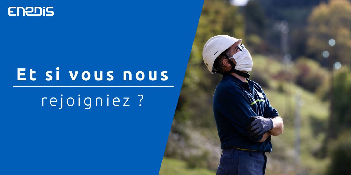 Enedis_BFC's tweet photo. #Enedis recrute ! 👷‍♀️👷‍♂️
Intégrer notre entreprise, c’est devenir acteur des enjeux énergétiques d’aujourd’hui et de demain 🌍.
Pour connaitre les offres à pourvoir, rendez-vous juste ici dans la catégorie « Bourgogne » :
https://t.co/4W5Sn2HMIX https://t.co/wRzqnVPUev