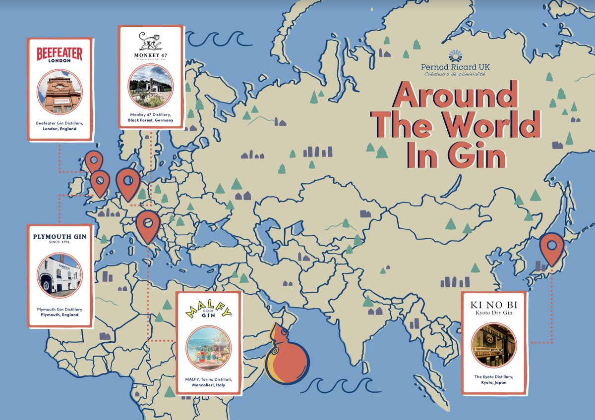 Come fly with us... (And Gin) 
We have an Around the World with Gin tasting and pairing session on the 4th of November ✈️
fatso.ma/U8Zh
Book now and fasten your seatbelt as we take you to various stops on the globe and tantalise your tastebuds!