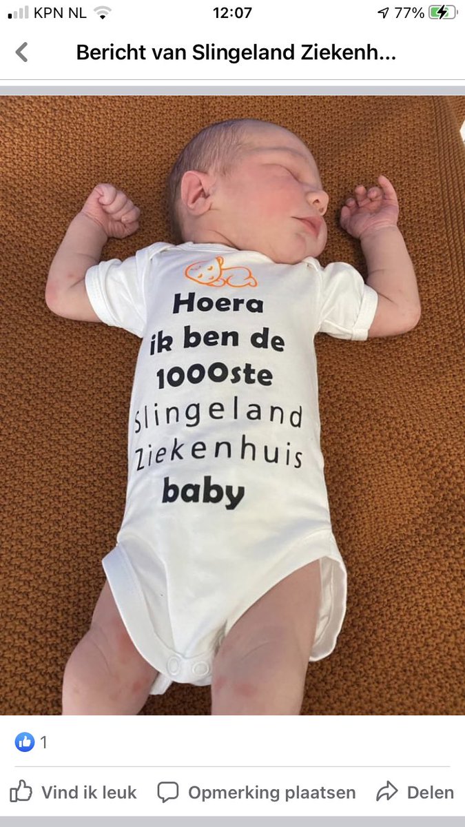 Gisteren is Stijn geboren! Stijn is de 1000e baby die in ons ziekenhuis ter wereld kwam in 2021. Welkom Stijn! Wij feliciteren de familie Hesselink met de geboorte van hun zoon en wensen hen veel geluk samen.