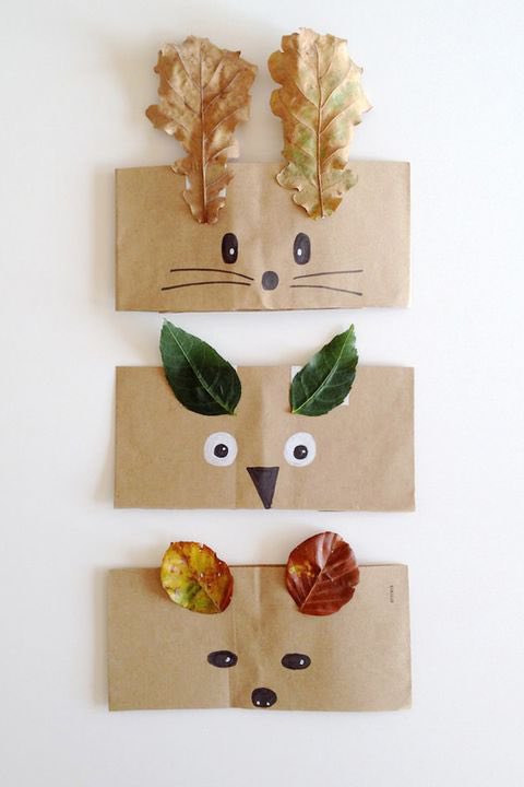With leaves in abundance, gathering up a few, shouldn’t be an issue! Once you’ve found a few gems, incorporate these into a cute animal inspired crown!