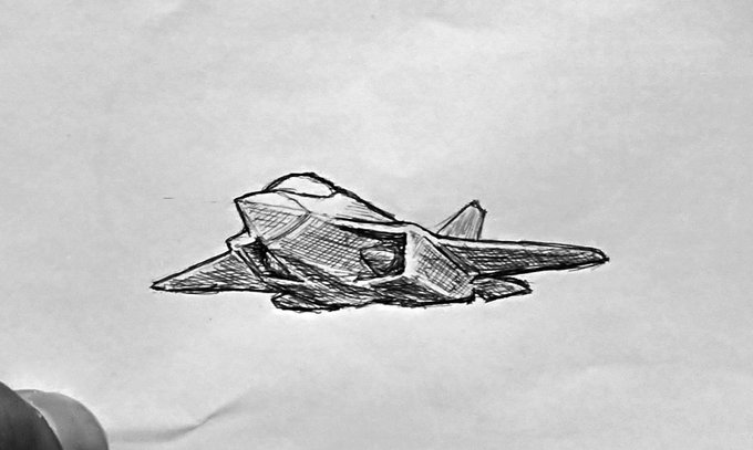 ステルス戦闘機のtwitterイラスト検索結果