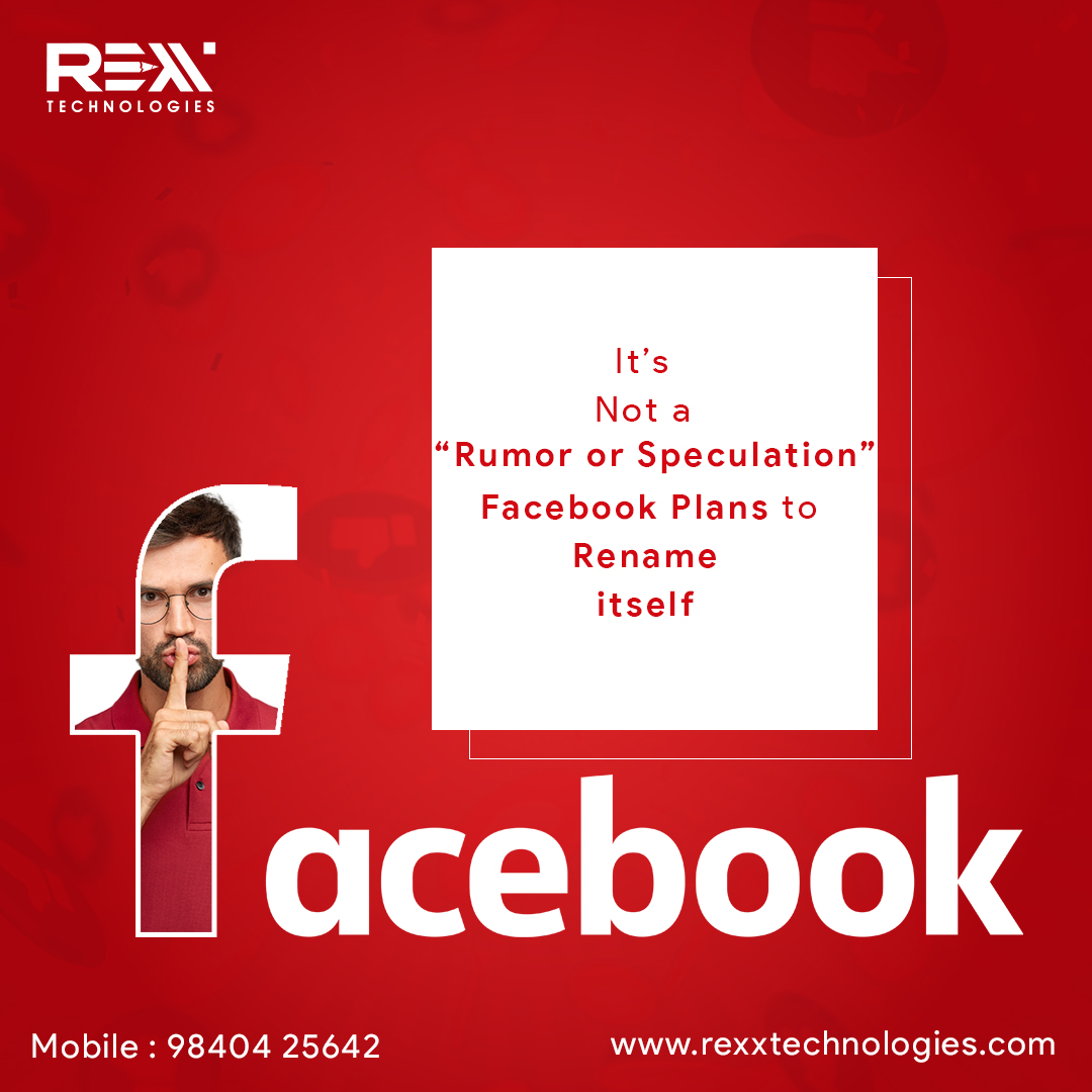 rexxtechnology's tweet photo. A name change is planned for this week as Facebook shifts its focus on building the metaverse.

Visit: https://t.co/EQtRAs34SZ 
.
.
.
#rexxtechnologies #Facebook #Technology #Lifestyle #SocialMedia #VR #VRTechnology #metaverse #socialtech https://t.co/ghxwi2OGYZ