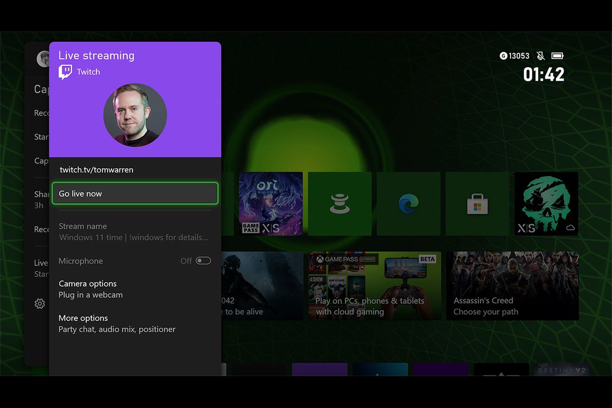 Twitch streaming is returning to the Xbox dashboard