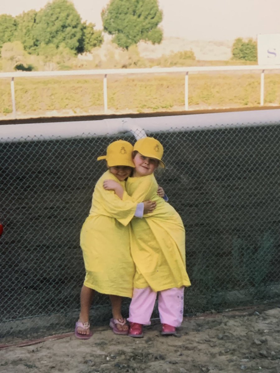 3 days until the first meeting so here’s a throw back to Jebel Ali 2003 💛 Most likely cheering Ted Durcan up the hill #UAEracing