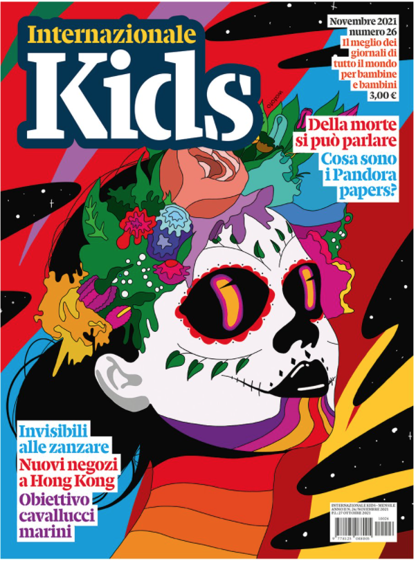 JacZan's tweet photo. È in edicola Internazionale Kids! In questo numero: della morte si può parlare, obiettivo cavallucci marini, negozi di seconda mano a Hong Kong, il compleanno dei Pokémon, cosa sono i Pandora papers e molto altro. L'editoriale di @tinaspacey. https://t.co/eNEH0vGf5Z https://t.co/Zn8ju93sx8