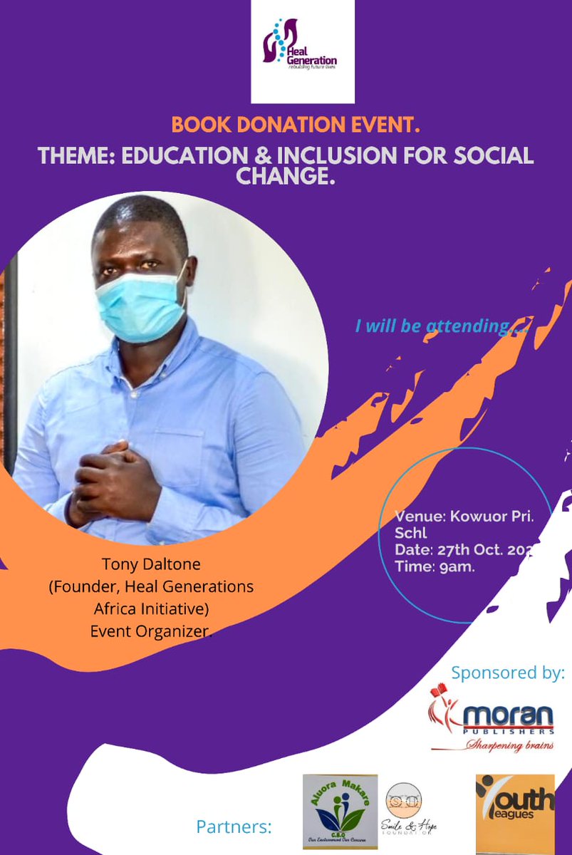 healgeneration1's tweet photo. Education and inclusion towards social change @bonifacemwangi @JulianiKenya @SivoFoundation @WAWAKenya1 @NAYAKenya @CavinOdera2015 @LakeYouthLeague @homa_youth @YALIRLCEA @USEmbassyKenya @LeoAfricaInst @robertinahmbula @AwinoFoundation @ https://t.co/X6GaSw8sGk