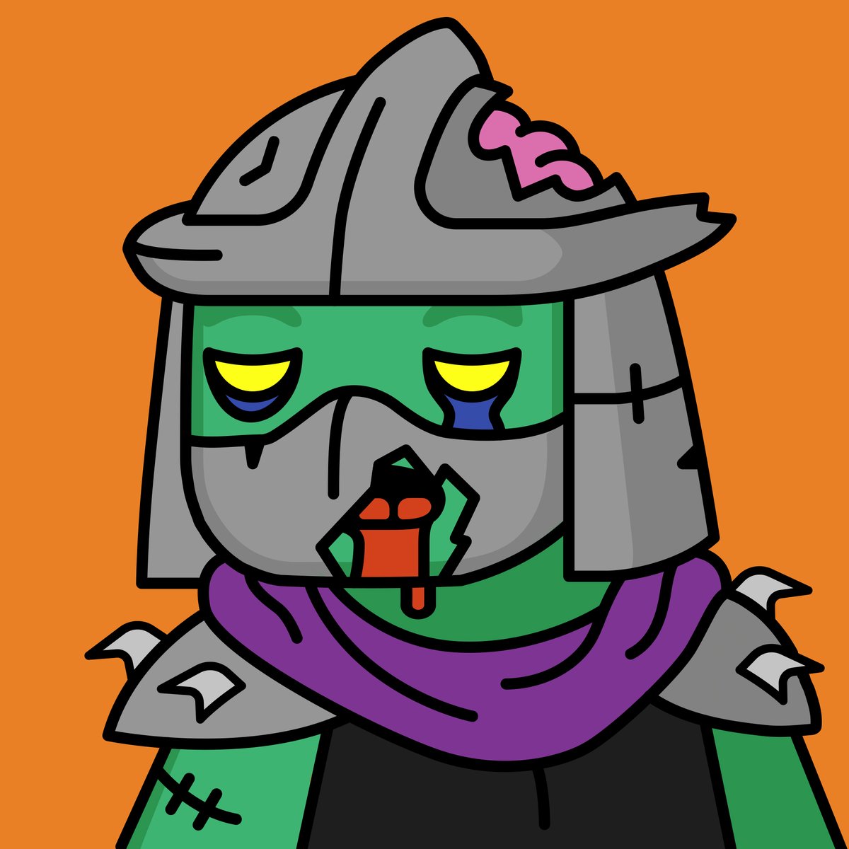 AndyGellenberg's tweet photo. Thanks for 800 followers! Here he is... @Deadfellaznft @betty_nft
#tmnf #deadfellaz #teenagemutantninjafellaz https://t.co/UG0N8io2Fm