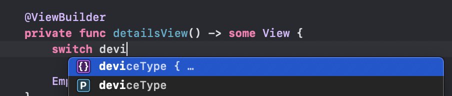 chrislowiec's tweet image. Best Xcode 13 feature💡

#Xcode13 #iOSDev #SwiftUI
