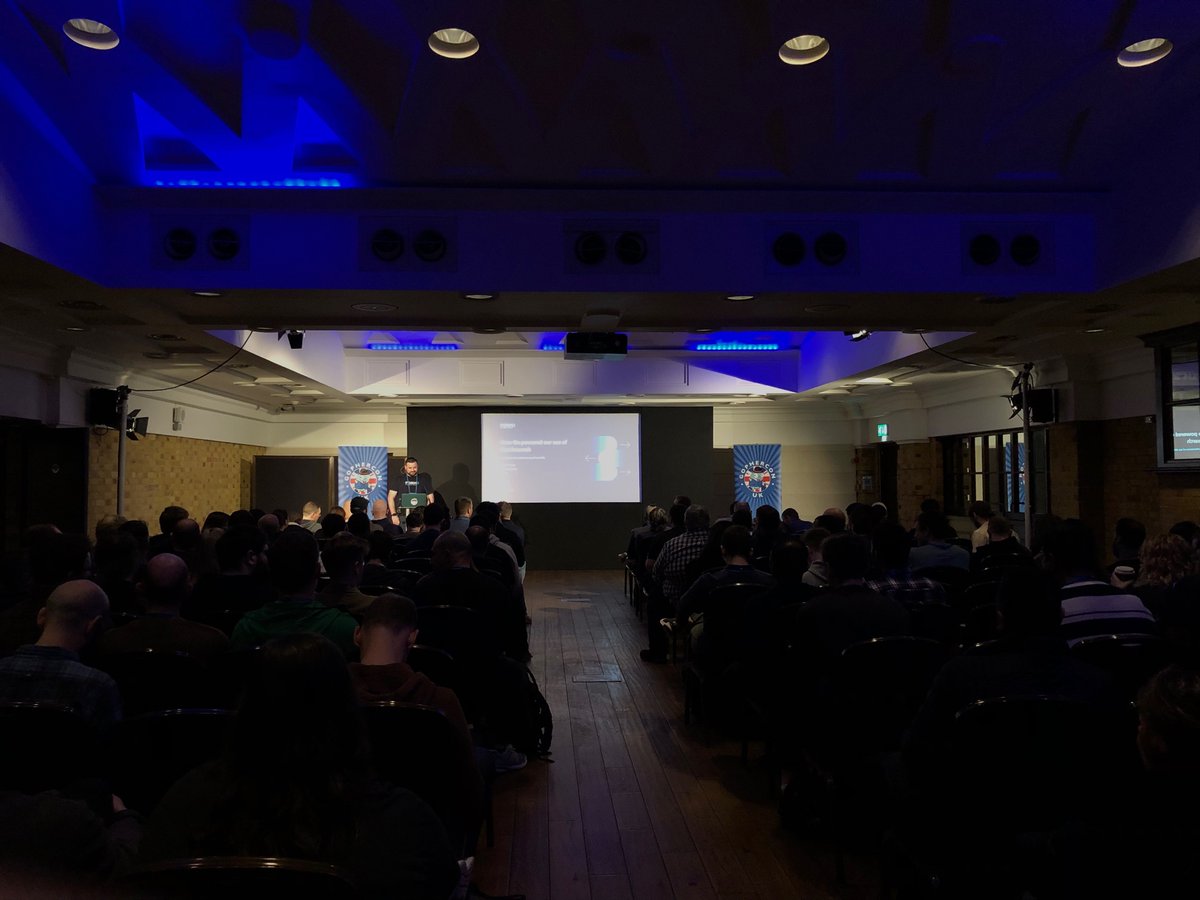Form3Cloud's tweet photo. Next up on the @gopherconuk  stage from Form3 is Stuart Murray 🎤 Come and learn how we use ElasticSearch to improve the performance of our payment services!

#gopherconuk #Payments #paymentservices #golang #elasticsearch @elastic https://t.co/Yb1LZCuz3M