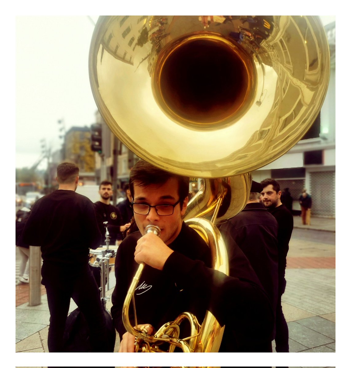 We jazzed. They conquered 😎🎷🦋🎺 #corkjazzfestival #CorkJazzFest <a href="/corkjazzfest/">Guinness Cork Jazz</a> <a href="/HydeParkBrass/">Hyde Park Brass</a>