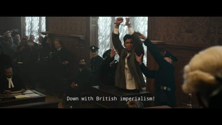 speakahindri's tweet photo. Sardar Udham out of Oscar entry because jury members felt it shows our hatred for British. Why shouldn't we hate British government? t's been more than 100 years of Jalianwala Bagh but no official apology from them!
Yet, we don't hate the common British people. Here is the reply: https://t.co/AFSPFGSl2Y
