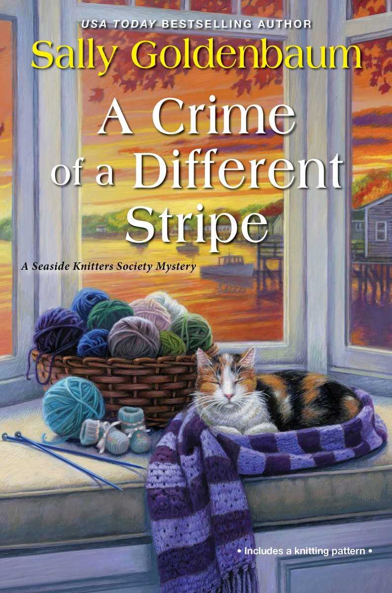 sallygoldenbaum's tweet photo. It’s release day, always an exciting day for the seaside knitters and me. Today it’s a paperback edition of Crime of a Different Stripe. Enjoy!
#SeasideKnittersMysterySeries #NellIzzyBirdieCass #SallyGoldenbaumAuthor #MysteryBooks #BookGifts #LoveToRead #ShareTheLove #SeaHa ... https://t.co/zN8DraiwXr
