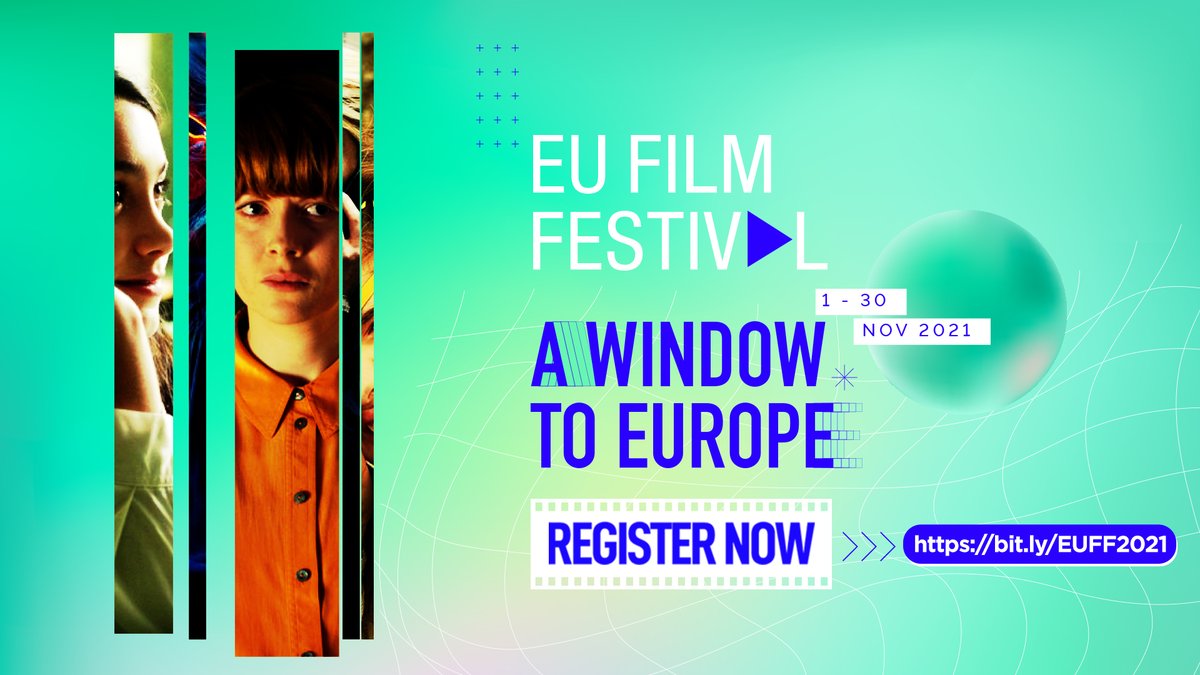 EU_in_India's tweet photo. Sound | Roll Camera | Action 🎬

The EUFF is back with a colossal collection of award-winning movies from the EU &amp; India tailored, just for you!🍿

This November, you get to open your #WindowToEurope!📺

All FREE | Register NOW: 
https://t.co/VmkqsKqdt1 https://t.co/ptUk9rlfSN