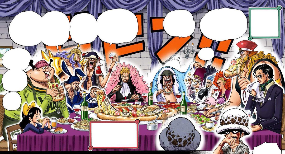 Pangea D Vinci I Think Shanks Crew Represents The Japanese Yakuza Doflamingo S Crew Represents The Mexican Cartel Big Mom S Crew Represents The Italian Mafia And Kaido S Crew Represents The