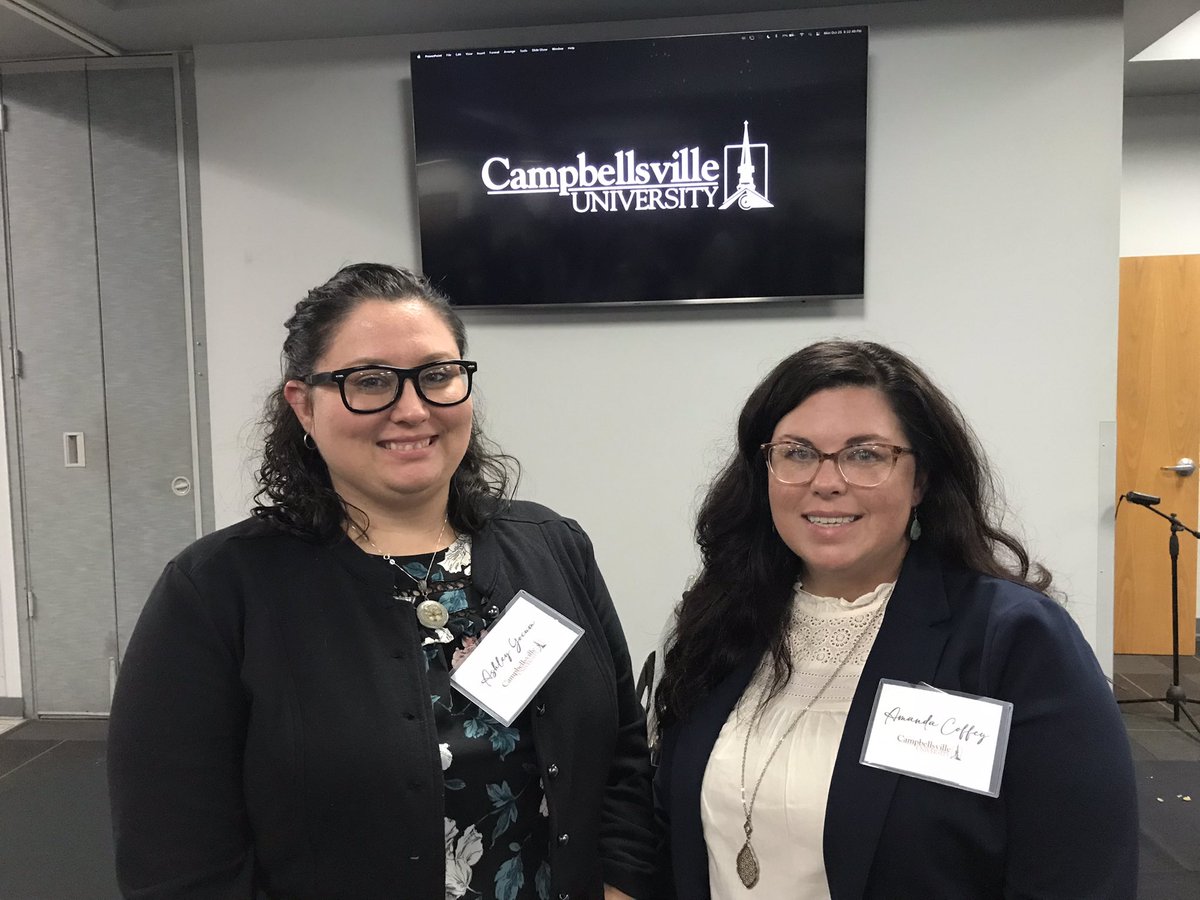 PBKBankKY's tweet photo. Last night Ashley Yocum and Amanda Coffey attended the 2021 President’s Club Dinner on behalf of PBK Bank. @CampbellsvilleU
#pbkbankcommunity https://t.co/oKky1bjVKd