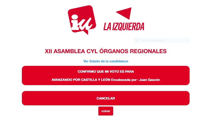 JuanmiRP91's tweet photo. 🗳️✅ Votado @Juan_Gascon
#AvanzandoCyL
#XIIAsambleaIUCyL https://t.co/XklsGbb92Z