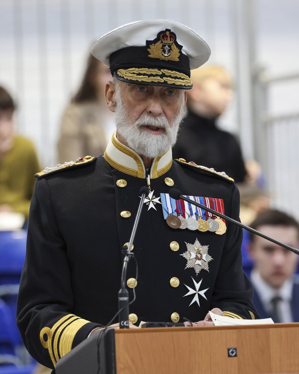 HMS King Alfred celebrates moving into its new home.