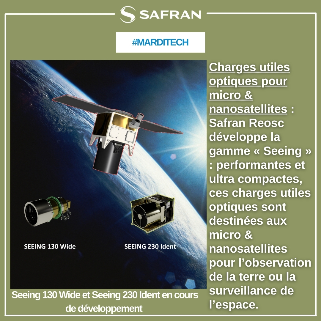 SafranElecDef's tweet photo. #MardiTech Découvrez en un peu plus sur l'expertise de #SafranReosc, filiale de Safran Electronics &amp; Defense. 

Saviez-vous que Safran Reosc conçoit des instruments innovants pour l’#astronomie, le #spatial, les #lasers ou l’industrie ?

#SafranElectronicsDefense https://t.co/rb4JLNHy7r