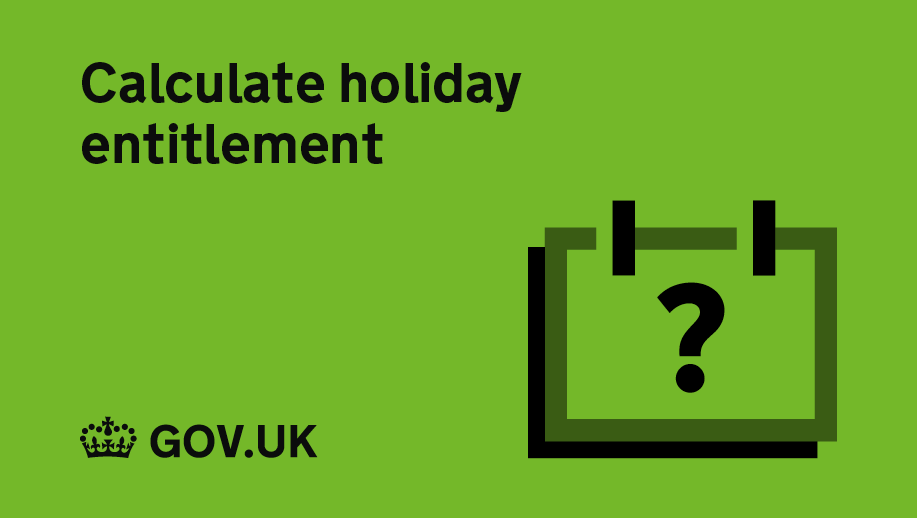 GOVUK's tweet photo. Unsure how many days you can take off from work as annual leave?

Use this tool to calculate your holiday entitlement: https://t.co/jigzCZPE7d https://t.co/XPje4wbAqH