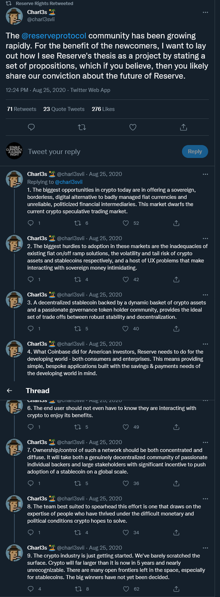 nnevvinnaa's tweet photo. I come on the scene and all of a sudden we're pumping. Coincidence? 🤷‍♀️

To celebrate 4 cents, here is some nice reading from Charlie. Enjoy.
$RSR #RaFoLi https://t.co/rnEjL5ebYE