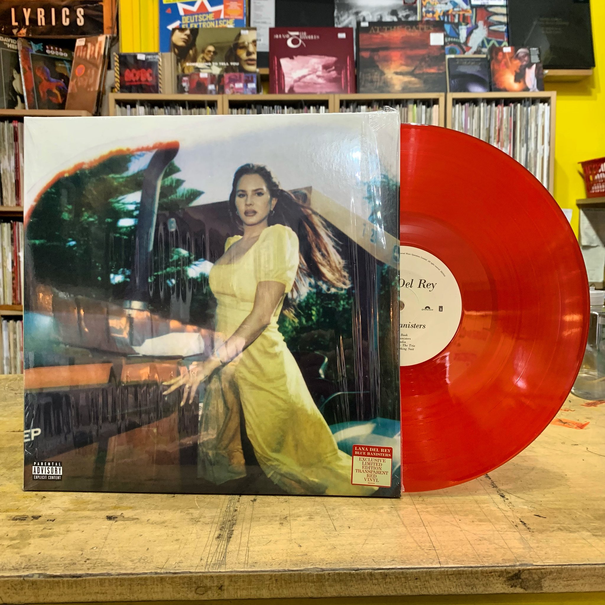 大放出セール Lana Del Rey Blue Banister LP 限定 レコード 黄色