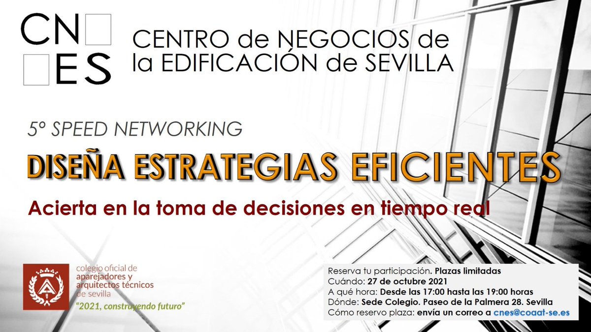 Me pasaré a ver que tal. #networkingsevilla #construccionsevilla