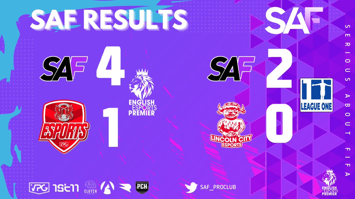 Great first nights work from the lads two wins from two in the <a href="/OfficialVPG/">Virtual Pro Gaming</a> 👏🏆 <a href="/SAF_gg/">SAF</a>  played some great football and could of added few more goals also ⚽️

Ggs to our opponents <a href="/ImpsEsports/">Imps Esports</a> <a href="/LeytonOrientES/">Leyton Orient eSports</a> 

Onto this evenings fixtures 👍