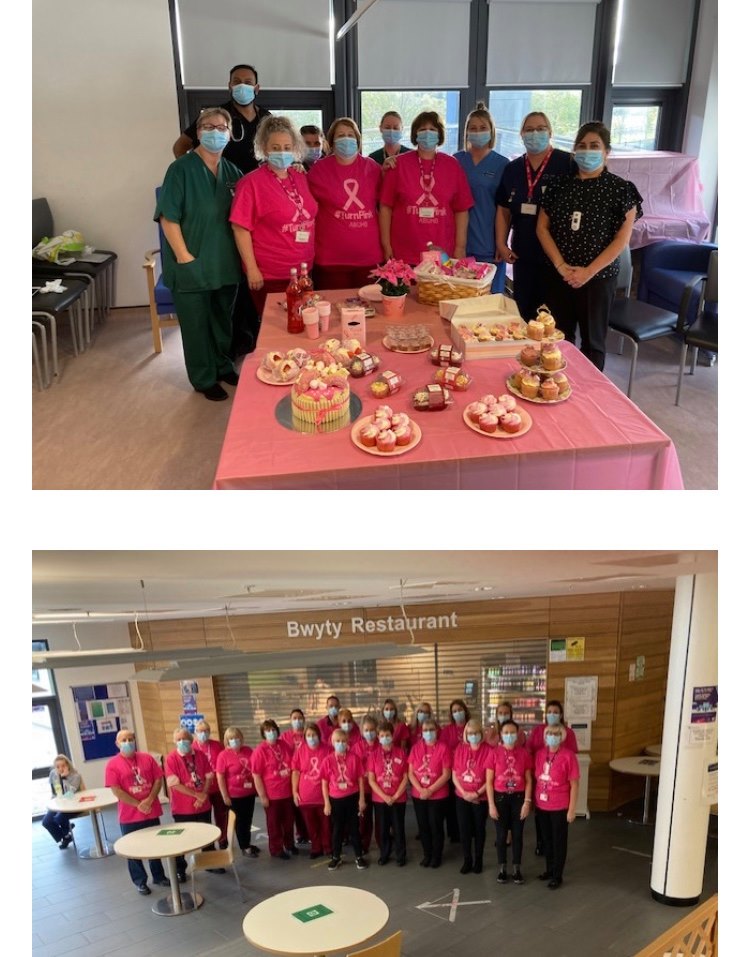 Well done to staff at Ysbyty Aneurin Bevan Hospital for raising over £500!!!