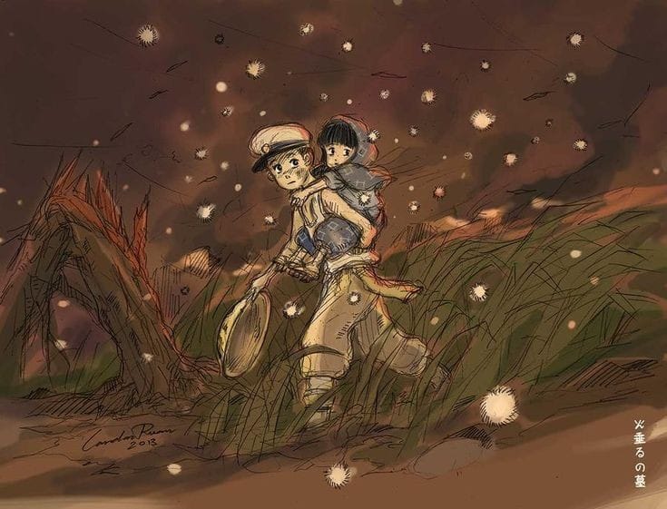 R3ZO_'s tweet photo. #HotaruNoHaka

Grave Of The Fireflies 

A Story Set In War Time. Two Siblings Who Lost Thier Home And Parents Trying To Survive.

Enough To Make Anyone Cry🥲. 

The Ending 💔💔💔. https://t.co/P1L5nHOLGo