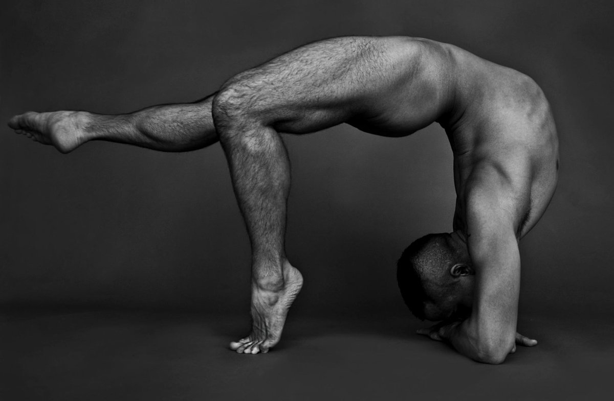 Namaste' #yoga #men #nudeyoga.