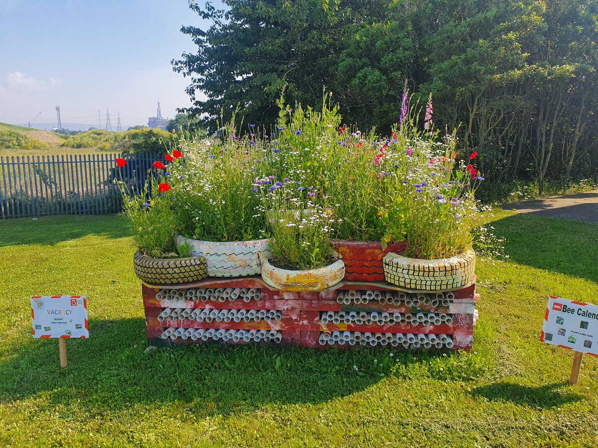Biffa's tweet photo. 1/2 Let the buzzing commence….
 
We are delighted to have launched the latest instalment of our #biffabees campaign, which aims to get our local communities involved in supporting bee populations across the UK. https://t.co/e9rXbzG4L6