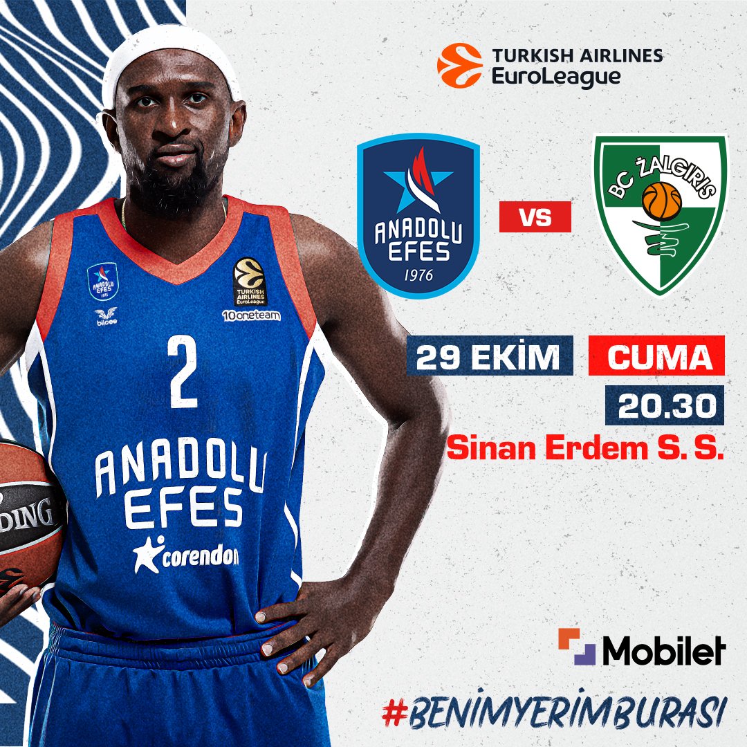 Efes Zalgiris Maç Görseli