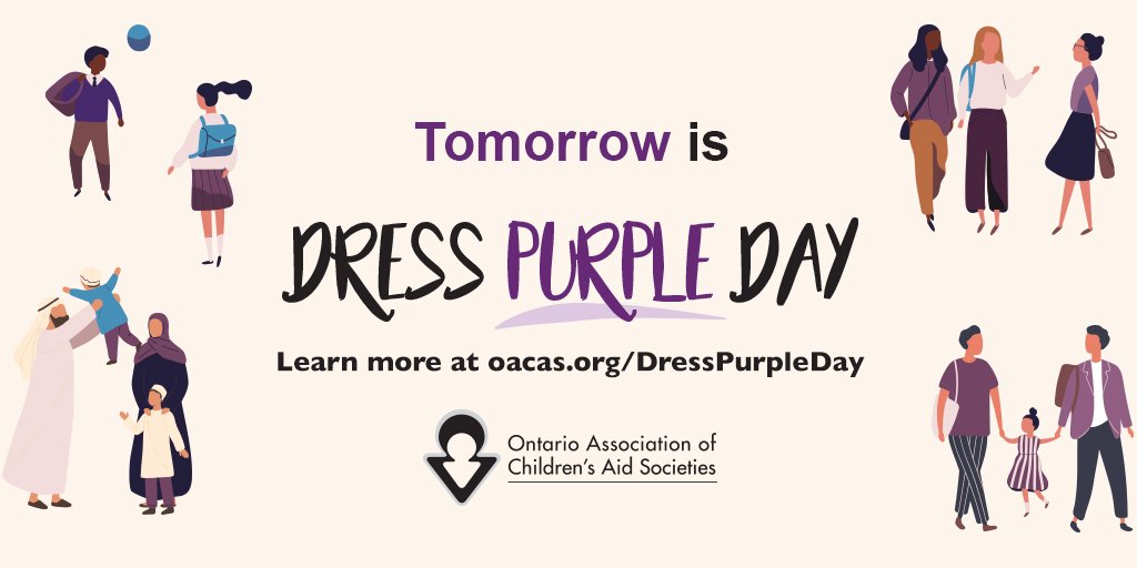 TLDSB's tweet photo. Tomorrow is #DressPurpleDay2021, a chance for us to show our support for the vulnerable children, youth, and families in Ontario. On October 27, we will dress purple. Will you? Learn more at https://t.co/trR2HNwICa #IDressPurpleBecause @TLDSBEquity https://t.co/wx8Q9iKAOn