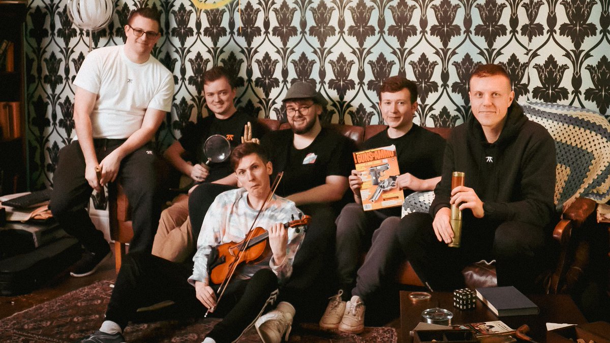 FNATIC's tweet photo. .@PlayVALORANT experts by day, escape room speedrunners by night 🕵️ https://t.co/bEcsSpKkMS