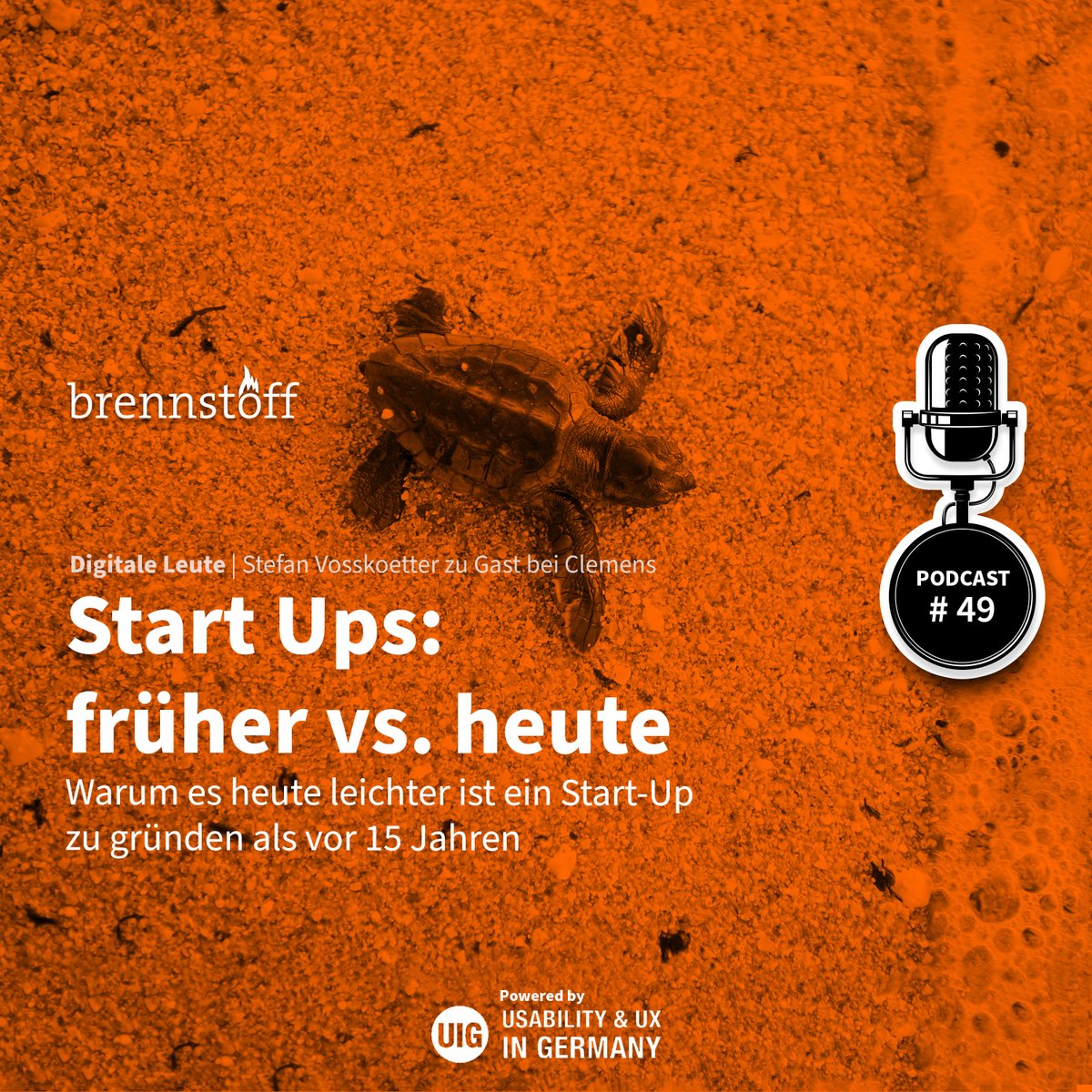 🎙 Wie Gründungsprozesse aussehen, warum es heute viel leichter ist ein #Startup zu gründen als noch vor 15 Jahren und worauf man dabei achten sollte, erklärt uns <a href="/svosskoetter/">Stefan Vosskoetter</a> im neuen #brenstoff-Podcast!

Jetzt reinhören ➡ sptfy.com/6GqN

Podcast powered by <a href="/UIGinfo/">Usability in Germany</a>