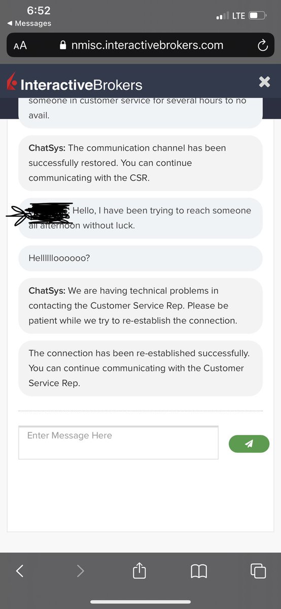 Brian_Walton1's tweet photo. It’s become overwhelmingly clear @IBKR has made the business decision to preference #payfororderflow to the detriment of non-yoloing accounts. Unheard of to wait 3-days (& counting) for a response on trade issues. Client service hold times 1-3+hrs. R/T if you’d like to 👀changes https://t.co/hPvp4KaPtI