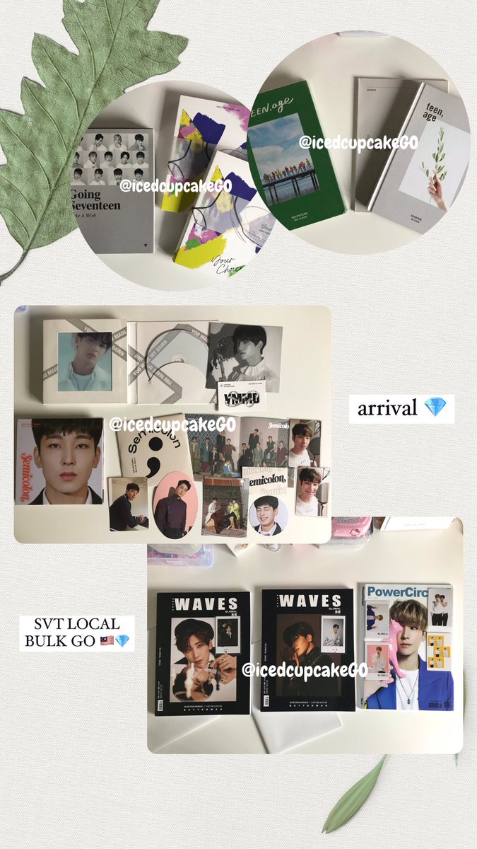 icedcupcakeGO's tweet photo. #kweenGOupdates ARRIVAL for SVT LOCAL BULK GO 🇲🇾💎 Will up for sale for the unclaimed items once I’ll do the first batch’s (for this) postage! More updates on my telegram channel! https://t.co/Y84GdbyCSc
