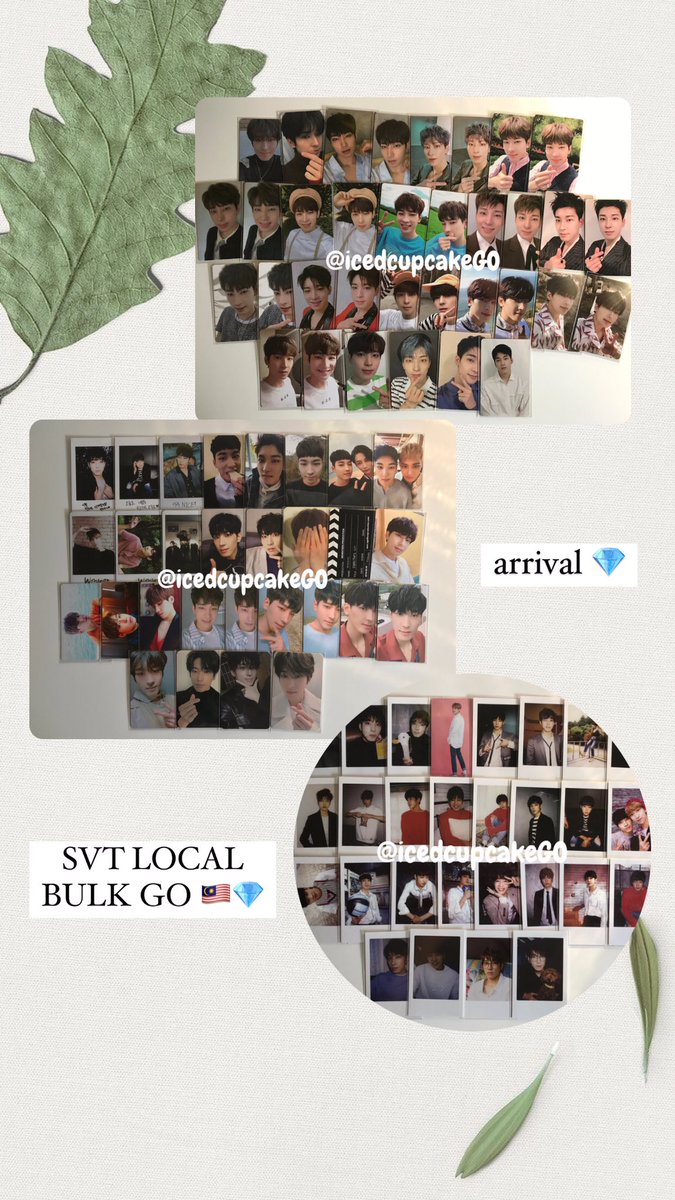 icedcupcakeGO's tweet photo. #kweenGOupdates ARRIVAL for SVT LOCAL BULK GO 🇲🇾💎 Will up for sale for the unclaimed items once I’ll do the first batch’s (for this) postage! More updates on my telegram channel! https://t.co/Y84GdbyCSc