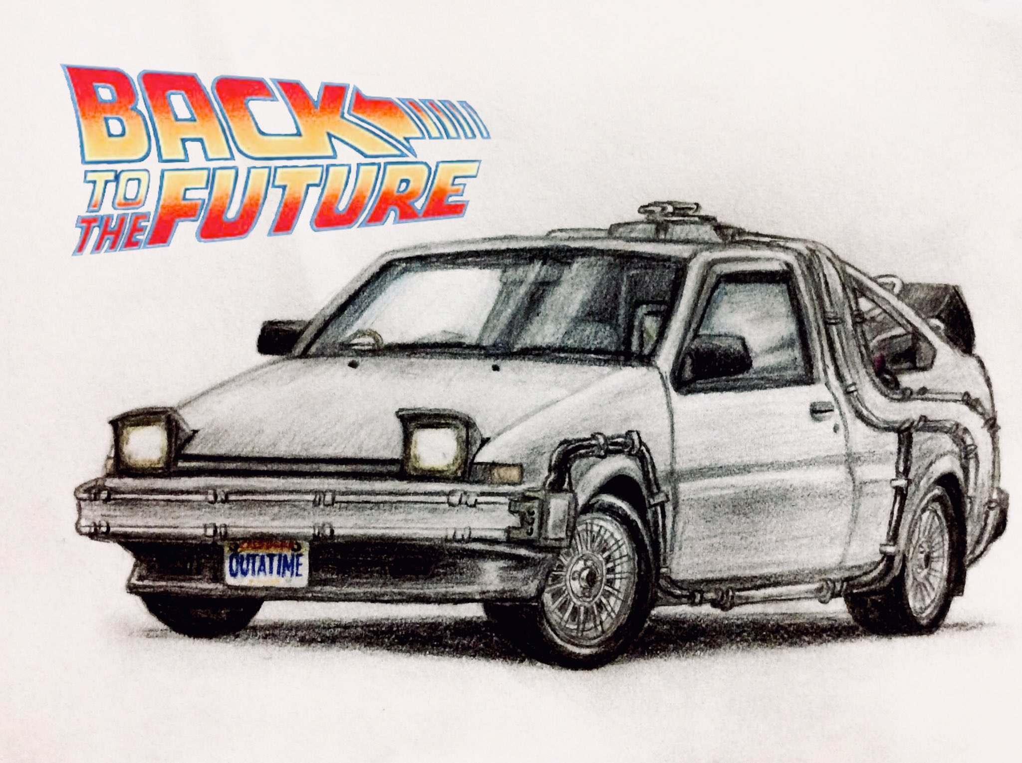 K Tofu バック トゥ ザ フューチャー Bttfday Ae86 カーイラスト That S The Power Of Love T Co Rjkozlkjqw Twitter