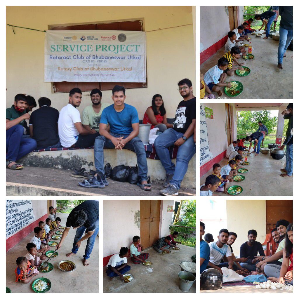 rotaract3262's tweet photo. Rotaract Club of Bhubaneswar Utkal in association with the Rotary Club of Bhubaneswar Utkal successfully organized an " Annapurna Program " for the tribal villagers of Deras Village,More than 150 needy people were fed with sumptuous food.
#rotary3262
#rotaract3262
#Rotary https://t.co/l7VKjimSTb