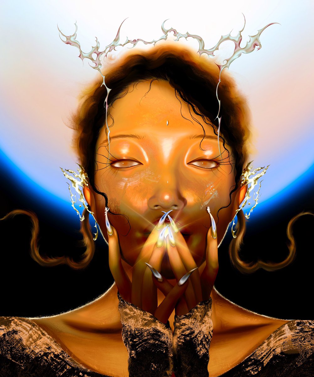 Goddess of Hope 
Digital . 2021
60 x 50 (cm)