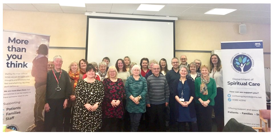 NHSTSpiritual's tweet image. A huge THANKYOU to our wonderful @NHSTayside listening volunteers who give generously of their time and of themselves. If anyone is interested in volunteering email tay.listening@nhs.scot or phone 0796 777 1941 #listening #volunteering #valued #compassionate #spiritualcareweek