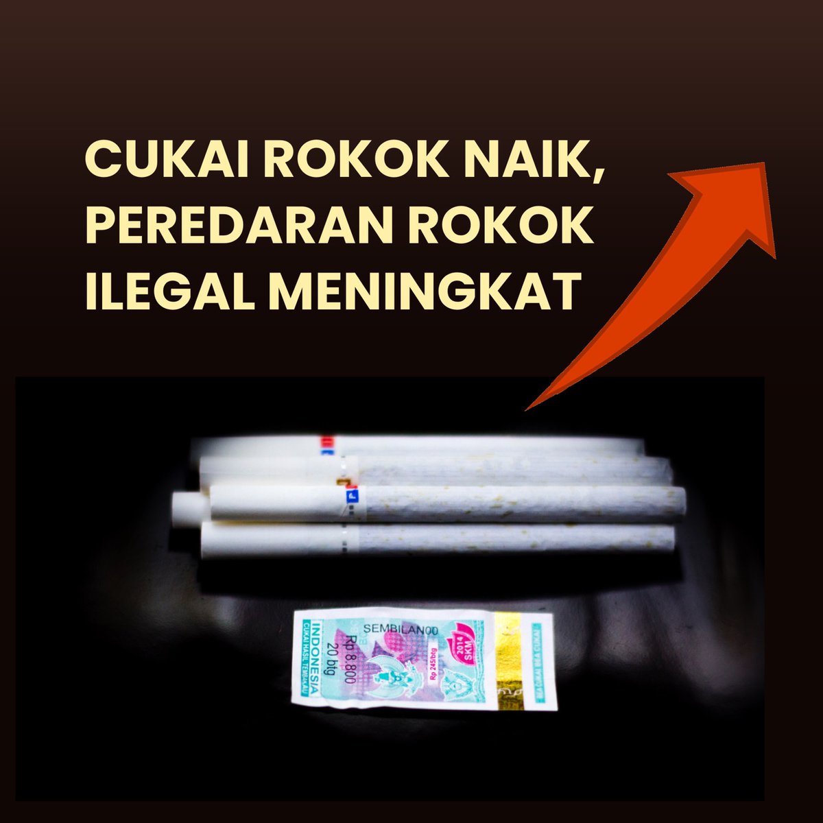TheCoinCrew's tweet photo. Bentar lagi pemerintah akan menetapkan kebijakan tarif cukai rokok. Dan seperti biasa, tarif cukai rokok akan naik. Jika naik, semestinya yang wajar. Sesuai porsinya. Jangan sampai ketinggian. Jika tak wajar, jangan kaget peredaran rokok ilegal meningkat. #TolakKenaikanTarifCukai https://t.co/361kgZ1Fc8