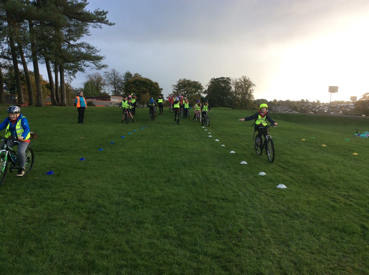 bowprimary's tweet photo. Wow! Check out these biking super stars! 
During our Bikeability club, our pupils learned practical bicycle skills to stay safe while cycling. 
Thank you to Mrs Harkness for leading this club and our parent helper, Steffi Keir. 
🚲 The children had the best time! 🚲 https://t.co/D5uPHzQgo9