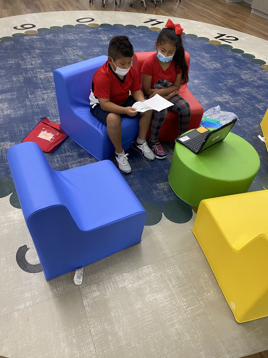 Ms_Miller16's tweet photo. We celebrated our reading yesterday by showing off our partner reading skills on Seesaw! My students had so much fun!! #BeaHooverHero @HooverCFISD https://t.co/bl6OQLgxyB