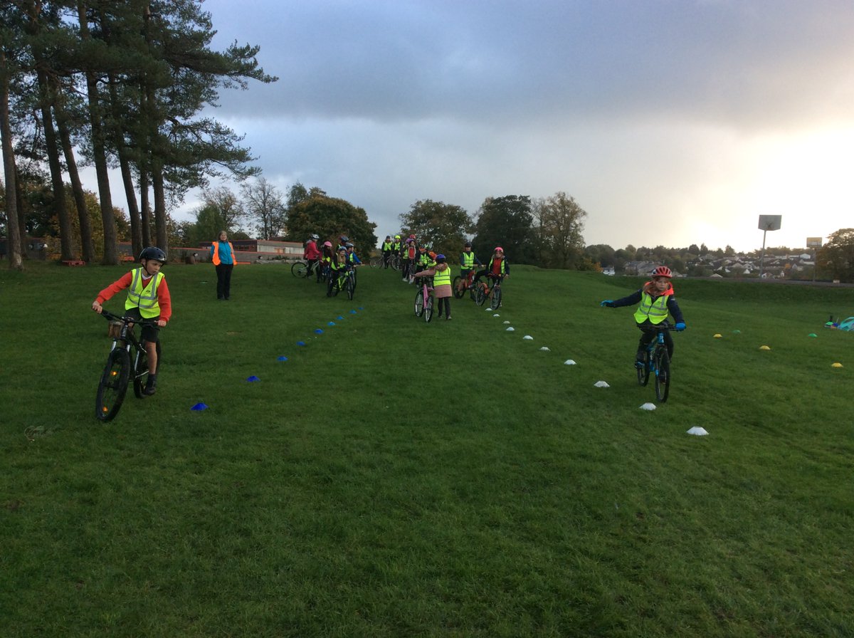 bowprimary's tweet photo. Wow! Check out these biking super stars! 
During our Bikeability club, our pupils learned practical bicycle skills to stay safe while cycling. 
Thank you to Mrs Harkness for leading this club and our parent helper, Steffi Keir. 
🚲 The children had the best time! 🚲 https://t.co/HcrWT8nxmW